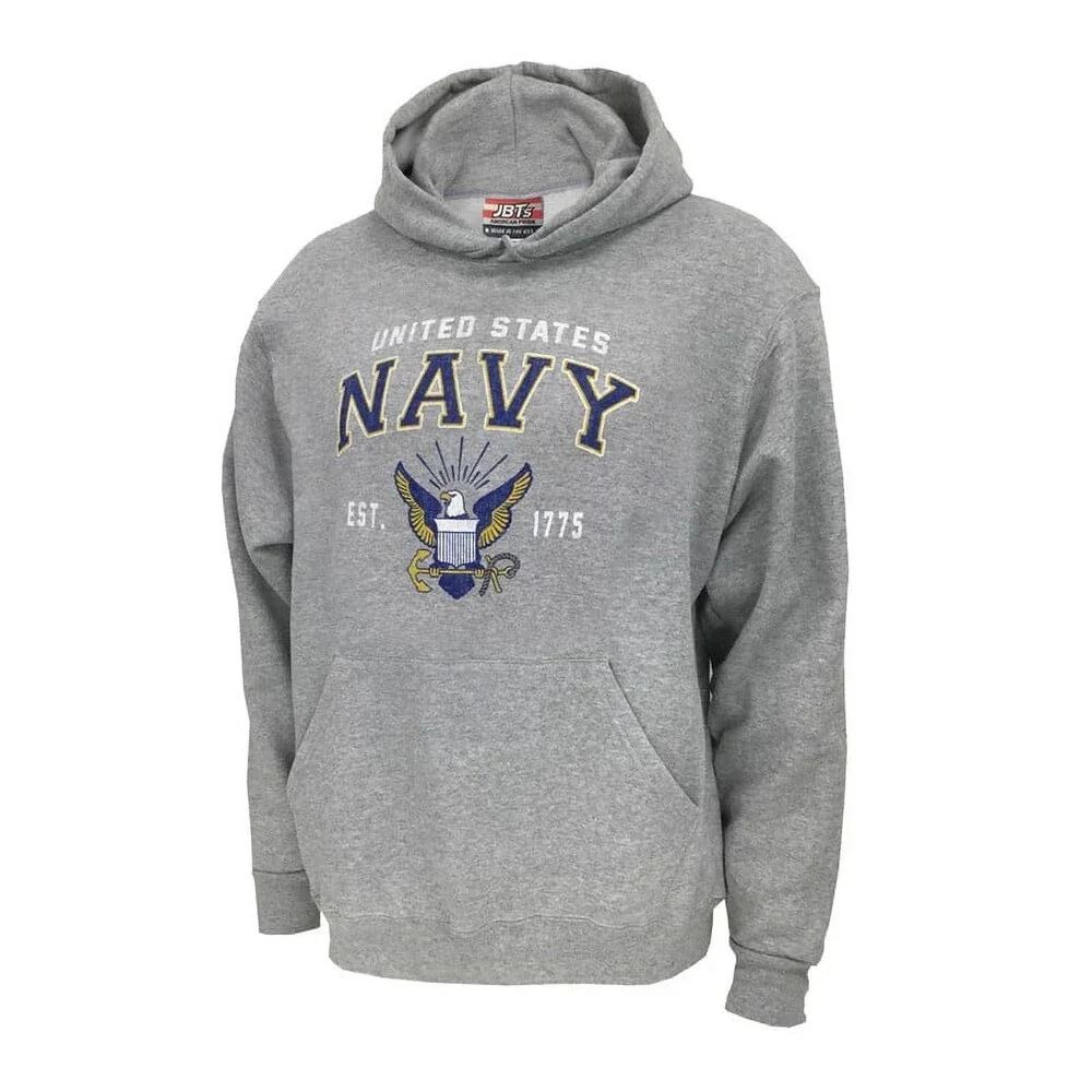 United States Navy U.S. Military Hoodie Sweatshirt Size Large